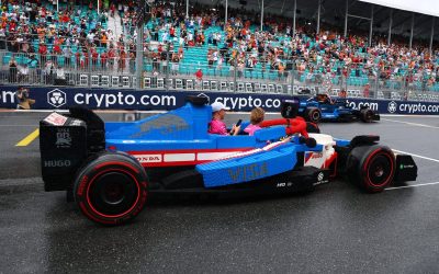 Lego built full-size F1 cars for the Miami GP drivers’ parade: Here’s how they did it
